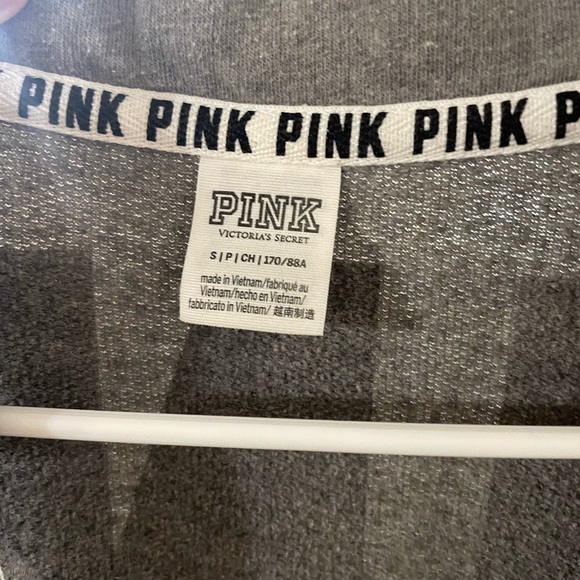 VS PINK Quarter Zip Pullover - Picture 2 of 4